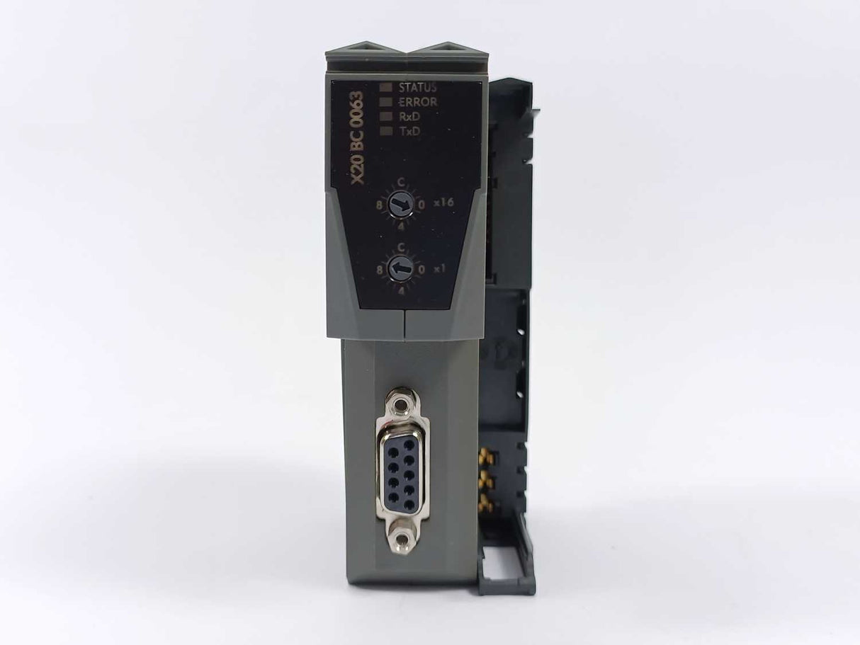 B&R X20BC0063 PROFIBUS DP Bus Controller w/ X20BB80 Base