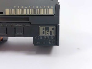 B&R X20BC0063 PROFIBUS DP Bus Controller w/ X20BB80 Base