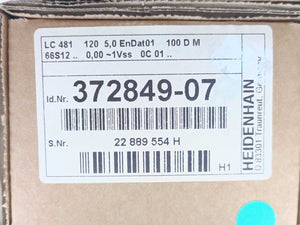 HEIDENHAIN 372849-07 LC 481 Absolute Sealed Linear Encoder
