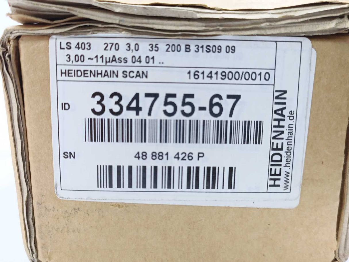 HEIDENHAIN 297078-32 AE LS 403 Scanning Head for Linear Encoder LS 403