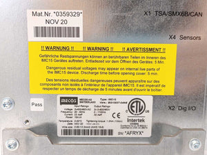 Mecos IMC15 BG10837-04NE Magnetic Bearing and Motor Controller