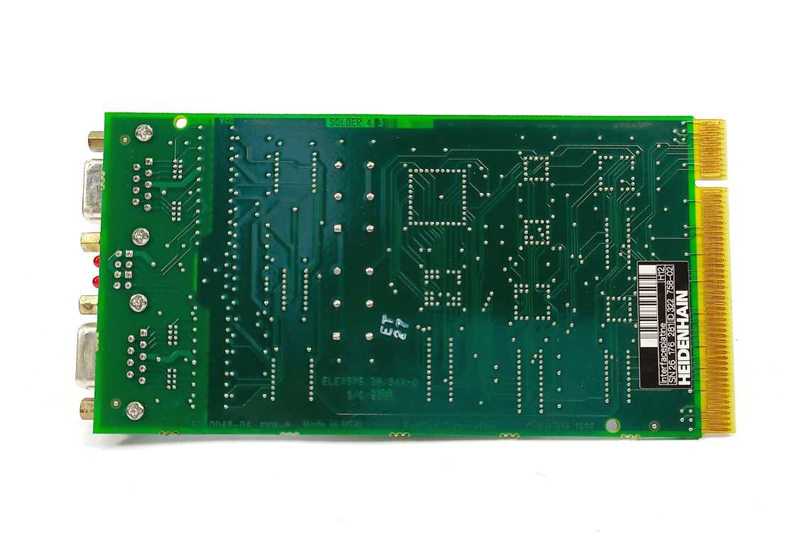 HEIDENHAIN 322758-02 Interfaceplatine