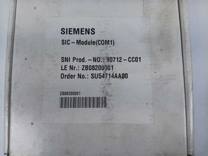 Siemens SU54714AA00 SIC-Module (COM1) 90712-CC01