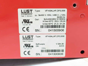 LUST VF1424L,HF,OP2,S56 Frequency Drive Inverter W: 3F460-025.233
