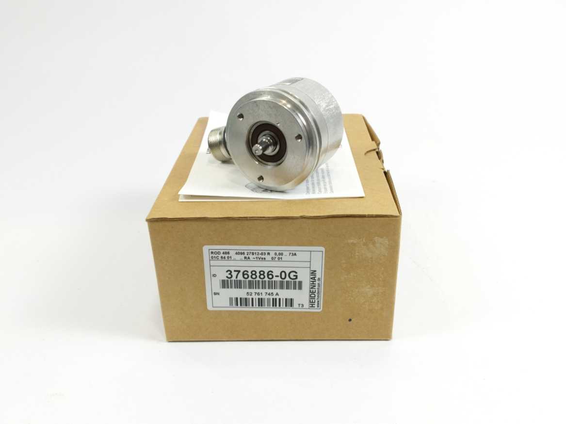 HEIDENHAIN 376886-0G ROD 486 Incremental Rotary Encoder w/ Integral Bearing