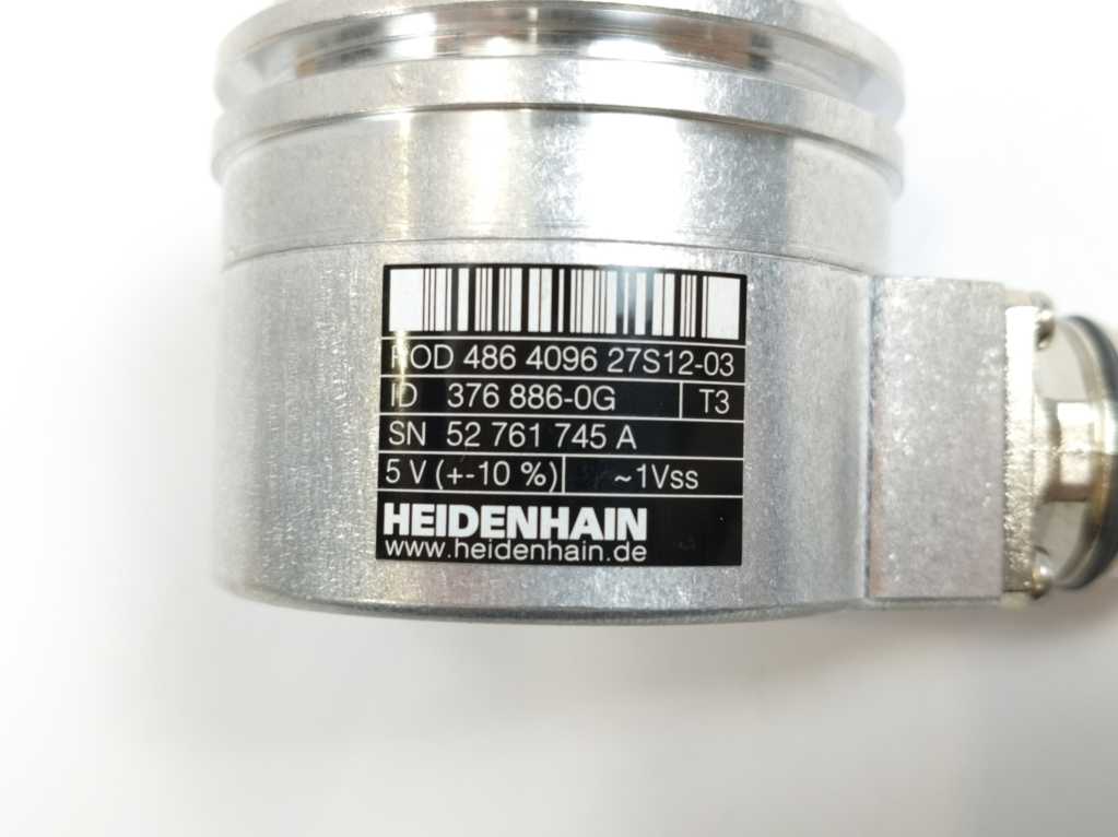 HEIDENHAIN 376886-0G ROD 486 Incremental Rotary Encoder w/ Integral Bearing