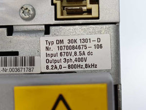 Bosch DM30K1301-D 1070084675-106, 670V, 2.5A