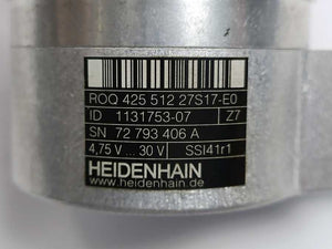 HEIDENHAIN 1131753-07 ROQ 425 512 27S17-E0 Rotary Encoder