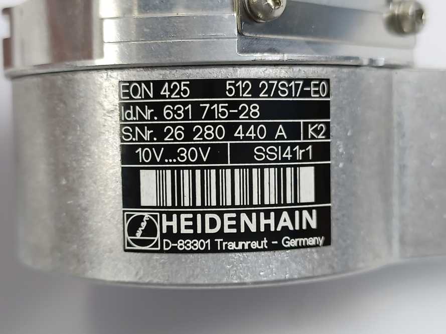 HEIDENHAIN 631715-28 EQN 425 512 27S17-E0 Absolute Rotary Encoder