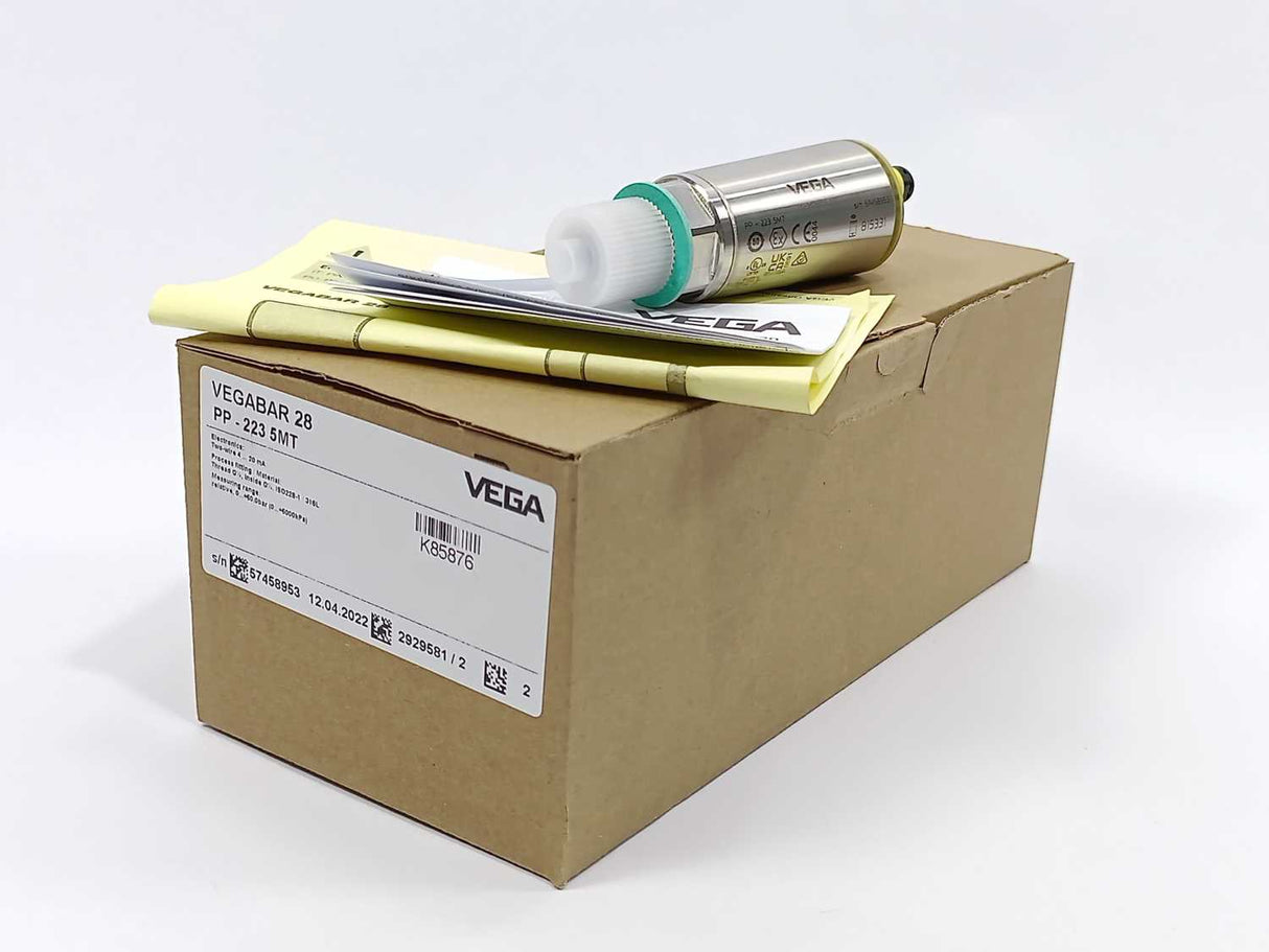 Vega VEGABAR 28 PP-223 5MT Pressure sensor 0...60 bar