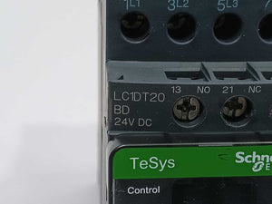 Schneider Electric LC1DT20BD TeSys Contactor 24VDC