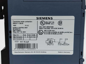 Siemens 3RN2011-2BA30 Thermistor Motor Protection