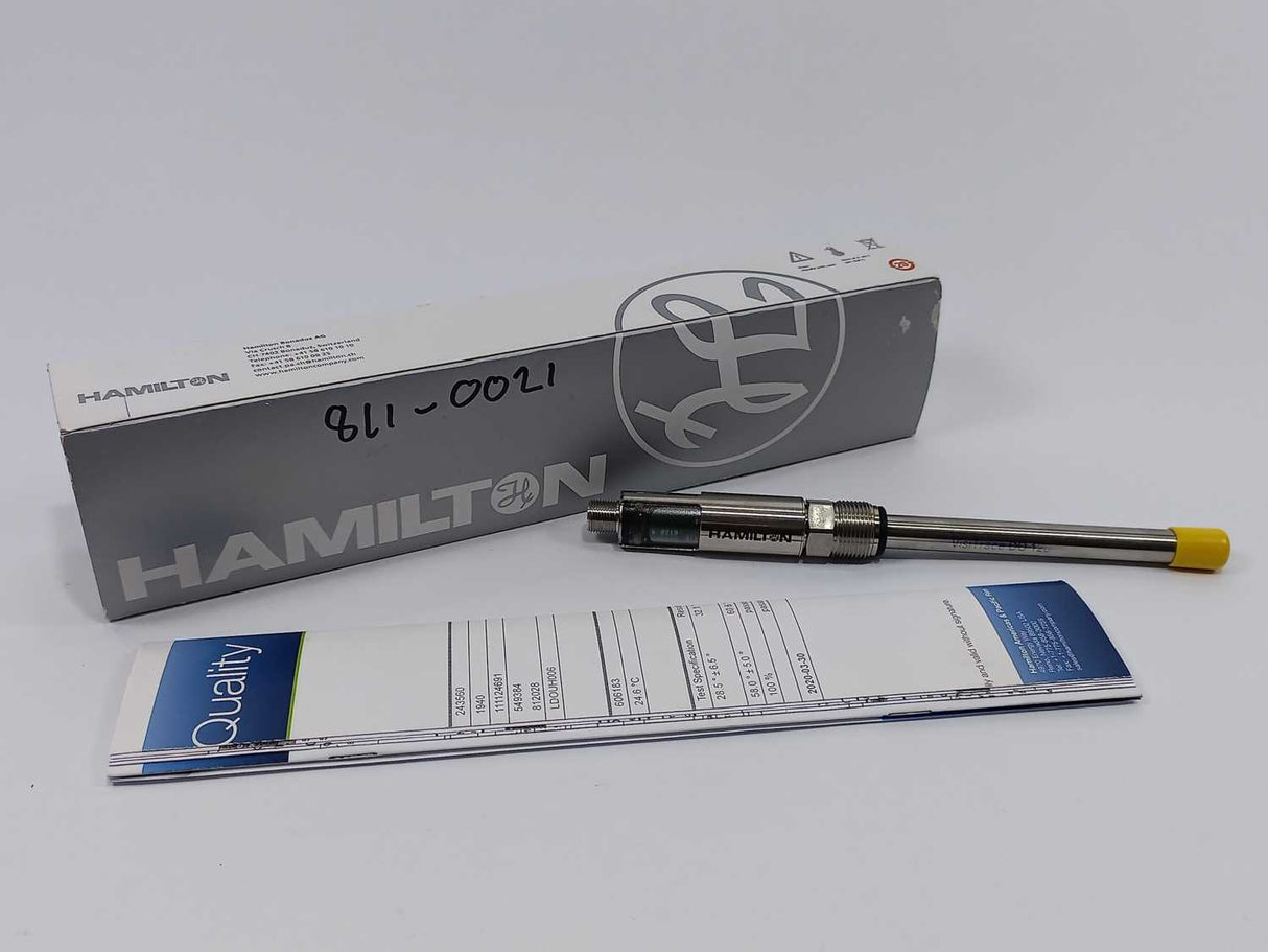 Hamilton 243560 VisiTrace DO 120 Dissolved Oxygen Sensor