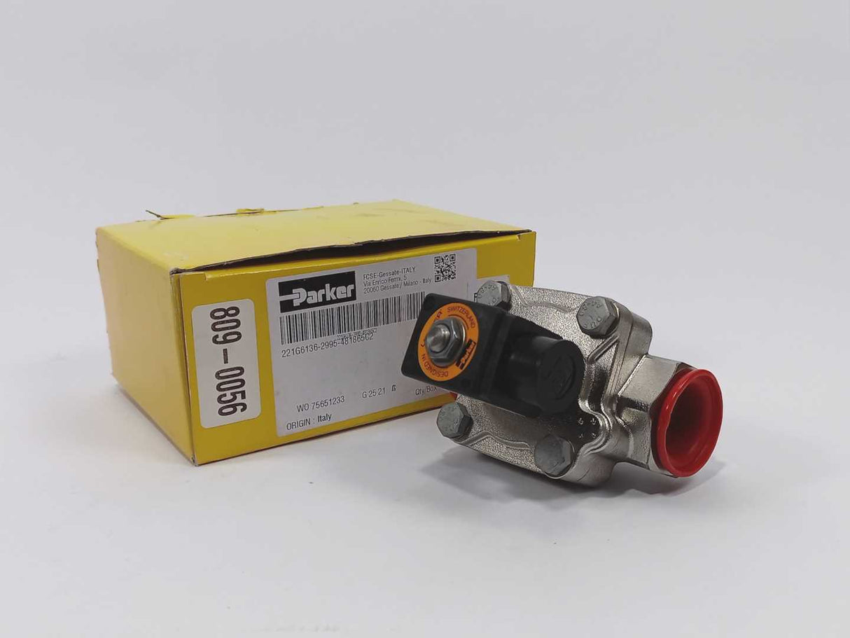 Parker 221G6136-2995-481865C2 2-Way Normally Closed, 1" Solenoid Valve