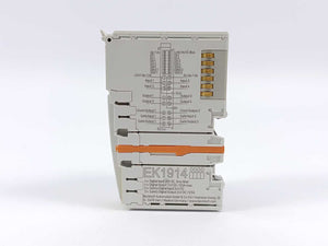 Beckhoff EK1914 EtherCAT Coupler w/ integrated digital standard and safety I/Os