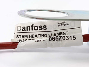 Danfoss 065Z0315 Steam heater, 24 VAC/DC +-20%, 40VA, 150C/300F