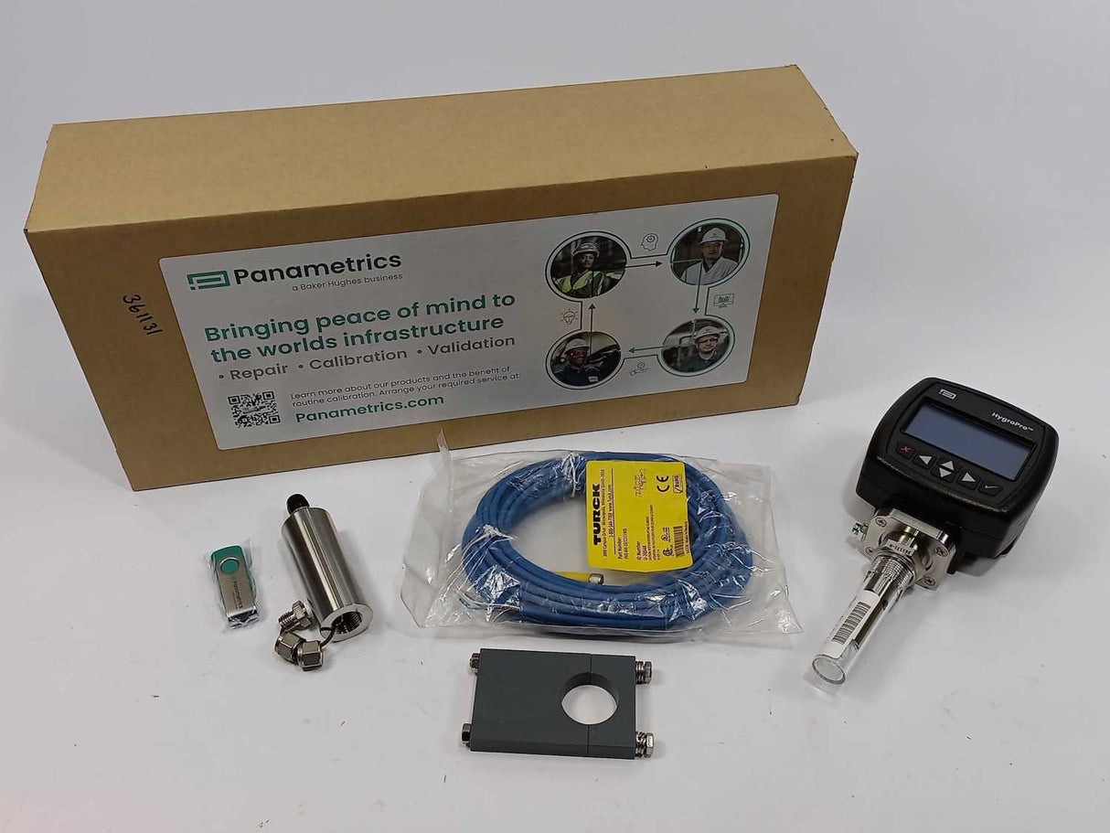 PANAMETRICS HygroPro-1-2-W-3-0-4-0-0-0 Moisture Transmiter w/ Cable
