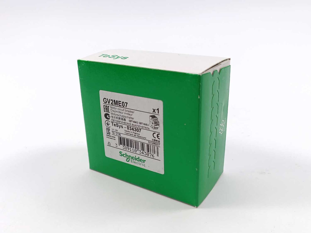 Schneider Electric GV2ME07 Motor circuit breaker 1.6-2.5A