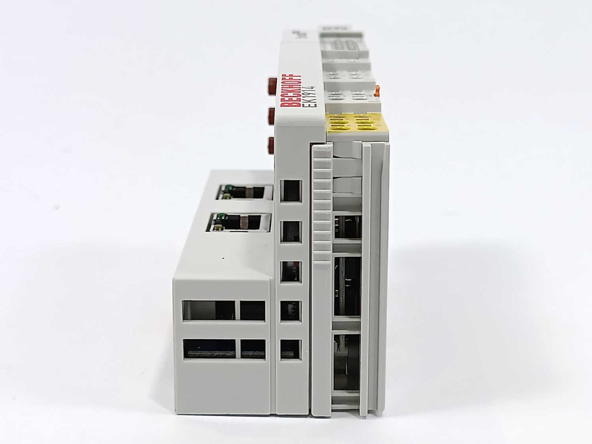 Beckhoff EK1914 EtherCAT Coupler w/ integrated digital standard and safety I/Os