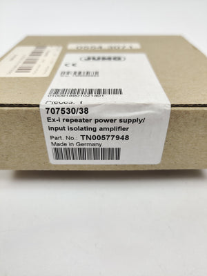 Jumo 707530/38 Ex-i Repeater Power Supply/Input Isolating Amplifier