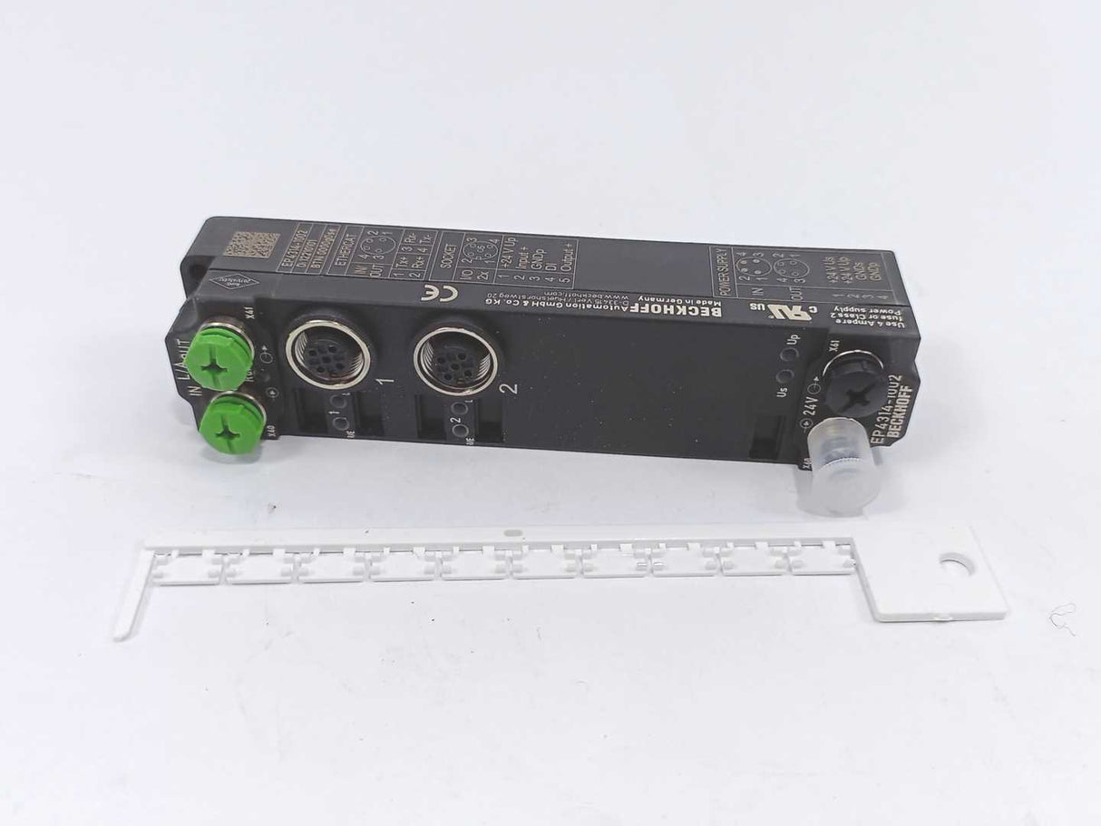 Beckhoff EP4314-1002 EtherCAT Box, 2-channel analog input