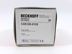 Beckhoff CX5120-0125 Embedded PC with Intel Atom® E3815 CPU Module