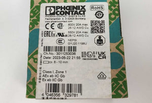 Phoenix Contact 3209510 Feed-through terminal block PT 2,5 50 Pcs