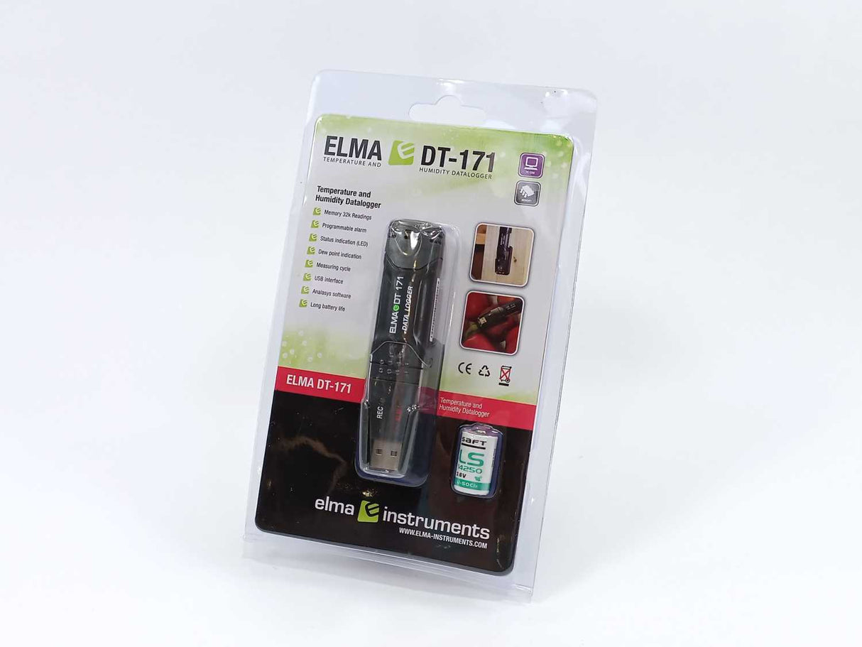 ELMA DT 171 Mini USB temperature and humidity data logger