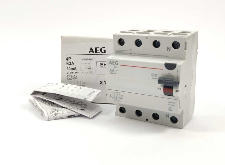 AEG EHFI 63/030-4 604480 Residual Current Circuit Breaker