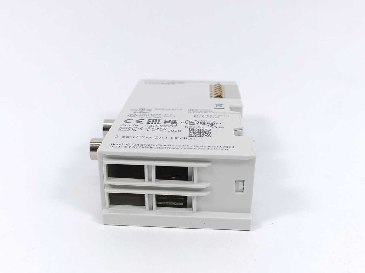 Beckhoff EK1122-0008 2-port EtherCAT Junction