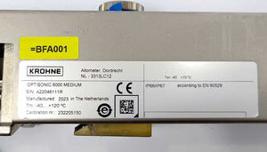 Krohne OPTISONIC 6000 MEDIUM