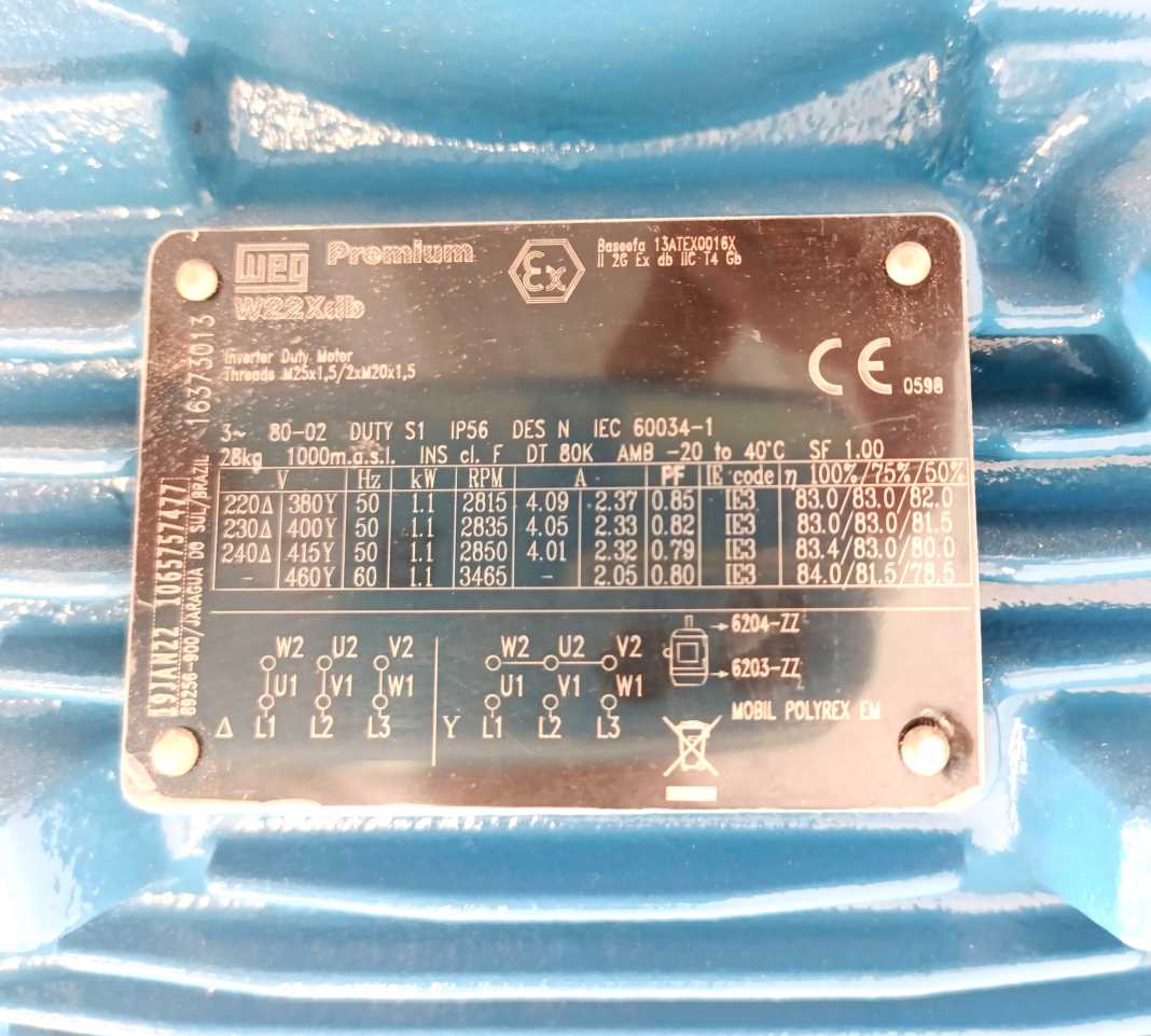 WEG W22Xdb Motor
