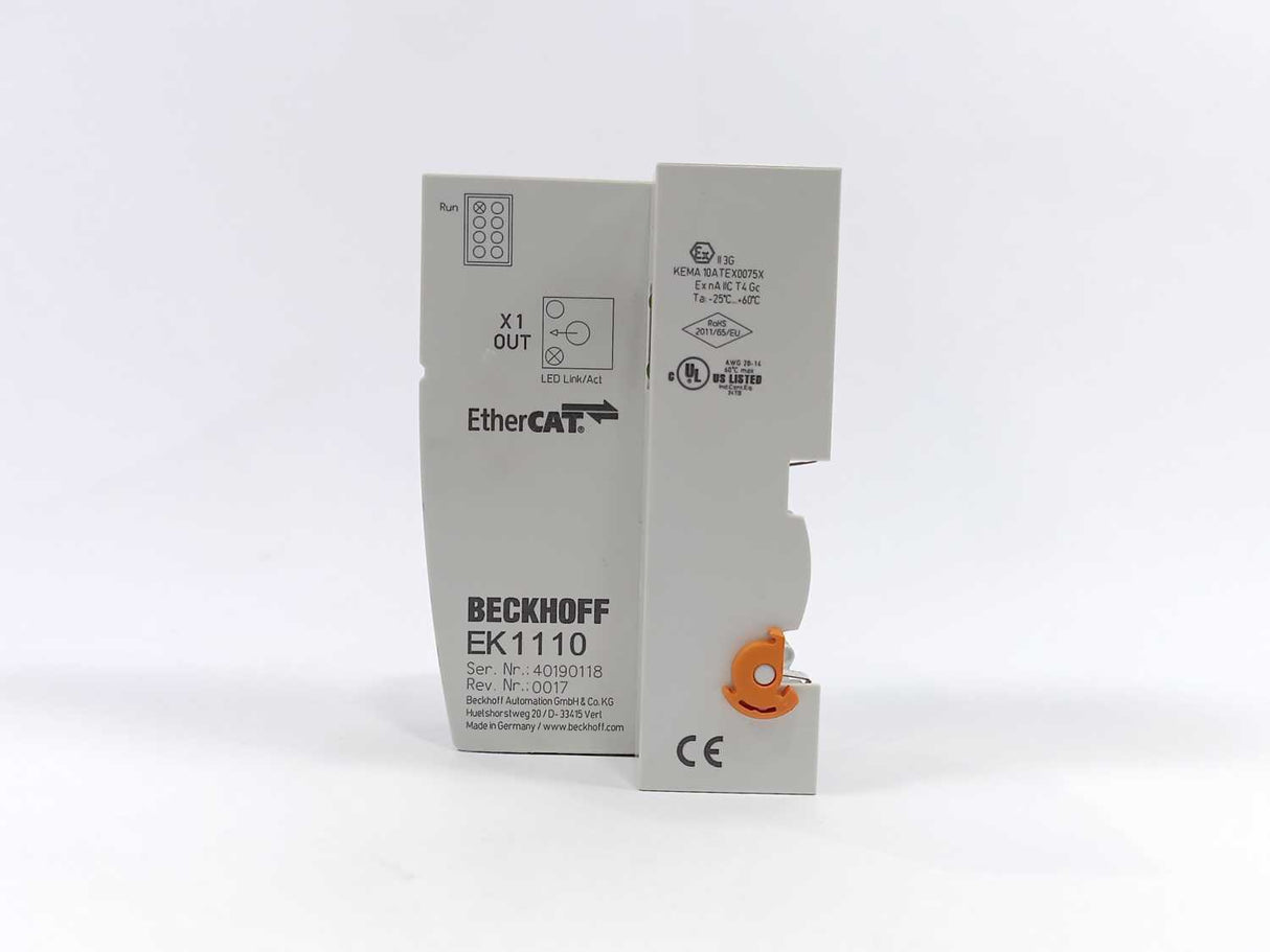 Beckhoff EK1110-0000 EtherCat Extension Terminal EK1110
