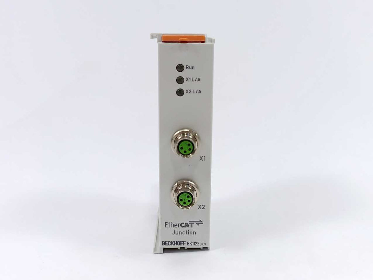 Beckhoff EK1122-0008 2-port EtherCAT junction with M8 connection
