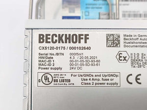 Beckhoff CX5120-0175 000102640  Embedded PC 000f5nl1