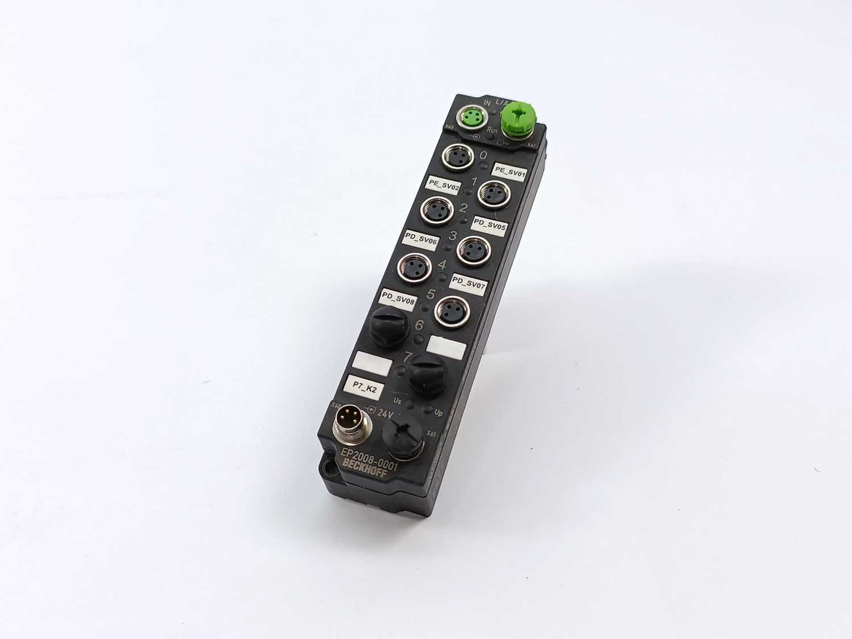Beckhoff EP2008-0001 EtherCAT Box, 8-channel digital output