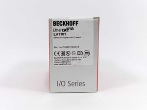 Beckhoff EK1101 Rev. 18 EtherCAT Coupler with ID Switch
