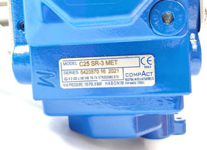 Compact C25SR-3 MET 4-Piston Pneumatic Actuator