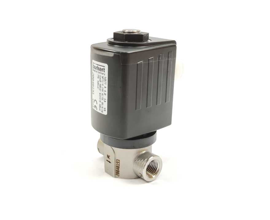 Burkert 20040191 PLUNGER VALVE 6027, A 4,0, 40bar