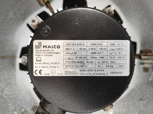 MAICO 0086.0702 DZR 25/2 B Ex e, 400V, 50Hz, 0,28A, 130W