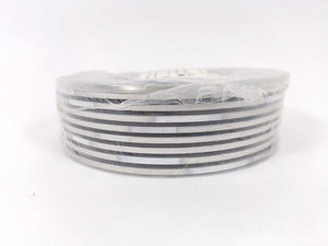 LEADER SRI CR316L PTFE/904L DN80PN63 DH72H Spiral Wound Gasket 8 Pcs.