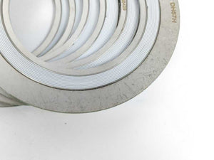LEADER SRI CR316L PTFE/316L DN80PN63 DH57H Spiral Wound Gasket 6 Pcs.