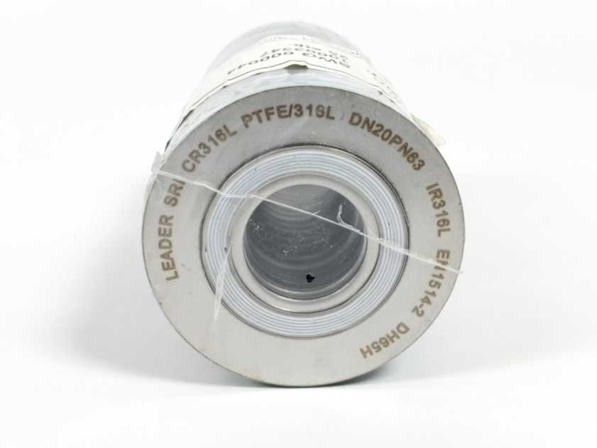 LEADER SRI CR316L PTFE/316L DN20PN63 DH65H Spiral Wound Gasket 25 Pcs.