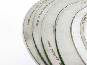 LEADER SRI CR316L PTFE/316L DN175PN63 DH68H Spiral Wound Gasket 5 Pcs.