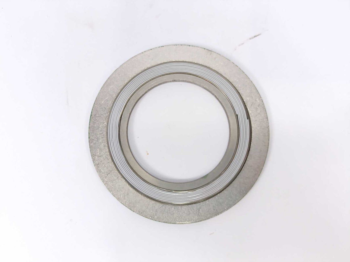 LEADER SRI CR316L PTFE/316L DN50PN10-40 DH49H Spiral Wound Gasket 6Pcs.