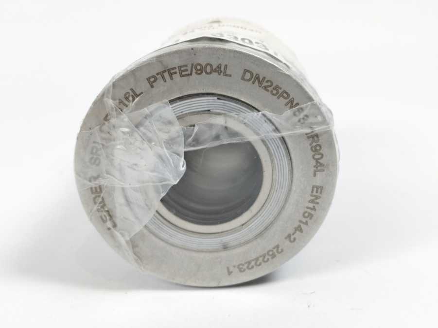 LEADER SRI CR316L PTFE/904L DN25PN63 252223.1 Spiral Wound Gasket 25Pcs.