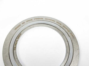 LEADER SRI CR316L PTFE/316L DN100PN63 DH58H Spiral Wound Gasket 10Pcs.