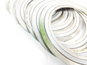 LEADER SRI CR316L PTFE/316L DN125PN10-16 HA54H Spiral Wound Gasket 10 Pcs.