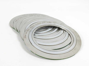 LEADER SRI CR316L PTFE/316L DN125PN63 DH67H Spiral Wound Gasket 7 Pcs.