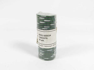 LEADER SRI CR316L PTFE/316L DN15PN10-40 DH45H Spiral Wound Gasket 25Pcs.